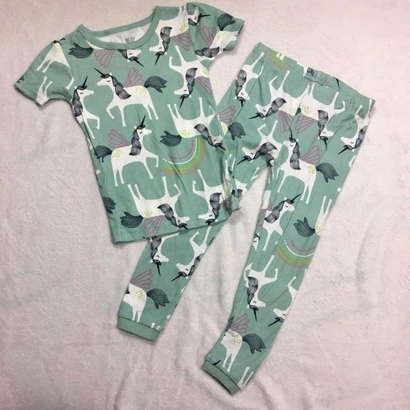 Carter's Other - NWT Carter's Child of Mine 2‑Piece Cotton Pajama Set 3T – Unicorn NEW